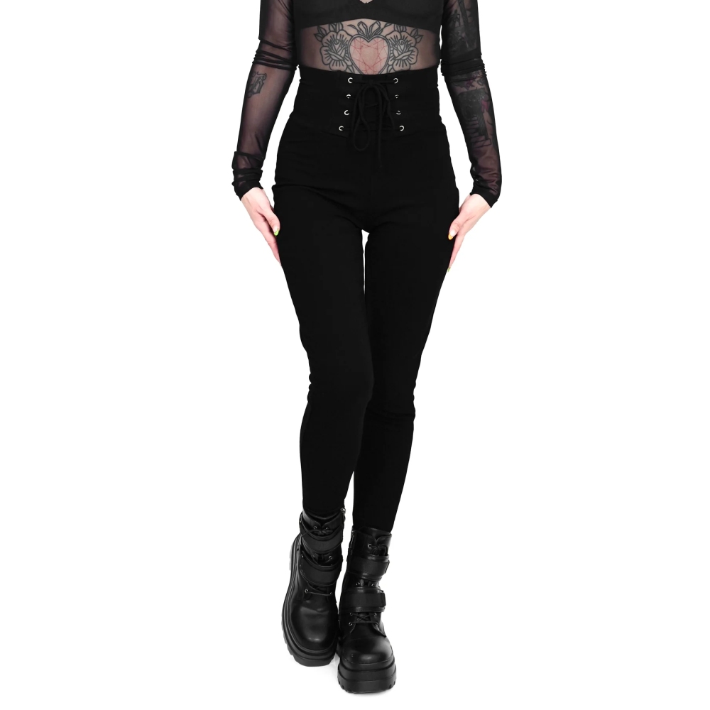 Foxblood - Lace up Gamaschen - Schwarz